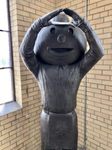Brutus Buckeye Sculpture by Alan Cottrill