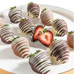 Belgian chocolate covered strawberries